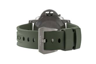 Thumbnail von Panerai Luminor Marina Automatic Verde Smeraldo Stahl Automatik Ref. PAM01356 B&P 2022
