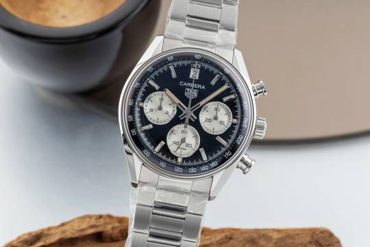  TAG Heuer Carrera Chronograph Stahl Automatik Ref. CBS2210.FC6534 B&P 2024 