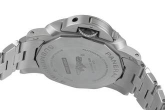 Thumbnail von Panerai Submersible Blue Notte Stahl Automatik Herrenuhr PAM02068 B&P