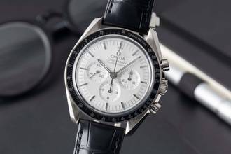 Thumbnail von Omega Speedmaster Chronograph 18k Weissgold Handaufzug Ref. 310.63.42.50.02.001