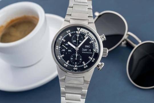 IWC Aquatimer Chronograph Stahl Automatik Herrenuhr Ref. IW371928 Box