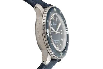 Thumbnail von Blancpain Fifty Fathoms 45 Automatik Titan Ref. 5015-12B40-O52A Box NP. 18200