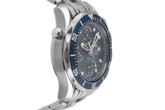 Thumbnail von Omega Seamaster Diver 300 M Chronograph Stahl Automatik Ref. 2225.80.00 Papers