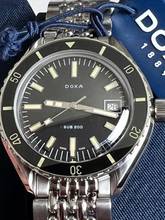 Thumbnail von Doxa 799.10.101.10 Sharkhunter Steel Black 2026 NEW Full-Set-Garantiebeginn ab Kauf !!