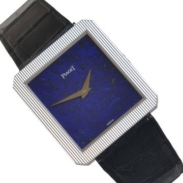 Piaget Protocole 9154 ultra-thin lapislazzuli dial white gold 18KT