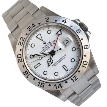 Rolex Explorer II 16570 T Z14 series white dial Full Set 2006