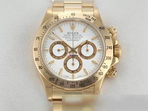 Thumbnail von Rolex Daytona 16528 Gelbgold 750 1996 Zenith Chronograph Automatik 18kt Yellow Gold Oyster-band Chronometer