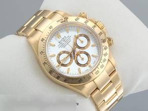 Thumbnail von Rolex Daytona 16528 Gelbgold 750 1996 Zenith Chronograph Automatik 18kt Yellow Gold Oyster-band Chronometer