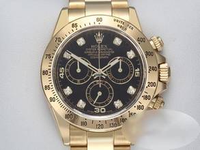 Thumbnail von Rolex Daytona 116528 2013 Lc100 Gelbgold 750 Diamanten Chronograph Automatik Gold