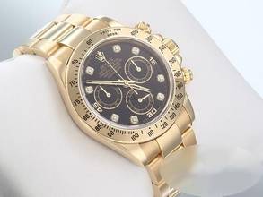 Thumbnail von Rolex Daytona 116528 2013 Lc100 Gelbgold 750 Diamanten Chronograph Automatik Gold