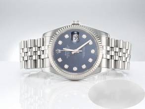 Thumbnail von Rolex Datejust 36 Mm 116234 Stahl Weissgold 750 Diamanten Automatik Gold