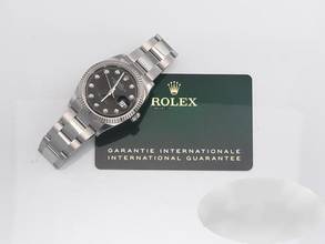 Thumbnail von Rolex Datejust 36 126234 2025 Stahl Weissgold 750 Diamanten Automatik Gold