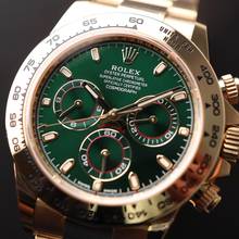 Thumbnail von Rolex Daytona Yellow Gold Green Dial