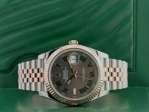 Thumbnail von Rolex Datejust Ii 126331 Steel & Rose Gold With Wimbledon Dial 41mm - Like New 2020