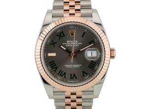 Thumbnail von Rolex Datejust Ii 126331 Steel & Rose Gold With Wimbledon Dial 41mm - Like New 2020