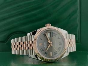 Thumbnail von Rolex Datejust Ii 126331 Steel & Rose Gold With Wimbledon Dial 41mm - Like New 2020