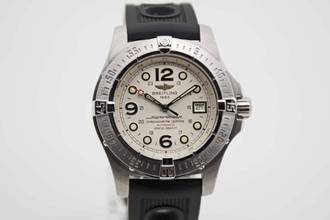 Thumbnail von Breitling Superocean Steelfish mit neuem Service und Ocean Racer Band mit Faltschließe