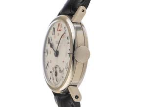 Thumbnail von Rolex Trench Watch WW1 Red 12 Bj.1915 original Box Original Vintage Unpoliert Trench Watch WW1 Red 12