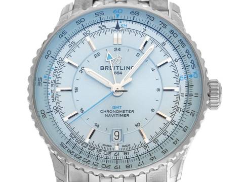 Breitling Navitimer GMT Ref.A32310171C1A1 Bj.2023 Full Set wie Neu Navitimer Automatic GMT 41
