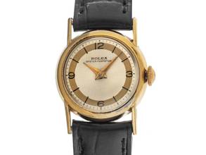 Thumbnail von Rolex Oyster Perpetual Bubble Back Ref.4487 Bj.1959 original Box original Vintage Unpoliert Oyster Perpetual Bubble Back Lady