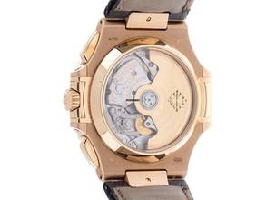 Thumbnail von Patek Philippe Nautilus Ref.5980R-001 2019 Full Set Original unpoliert Nautilus 18kt Roségold 174g Krokoleder Faltschließe