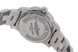 Thumbnail von Breitling Colt 33 Lady Silver Dial Edelstahl Quarz Damenuhr Ref. A77387 B&P 2012