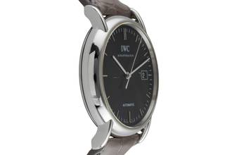Thumbnail von IWC Portofino Automatic Schaffhausen Portofino Automatik Datum Edelstahl Herrenuhr Ref. IW353304