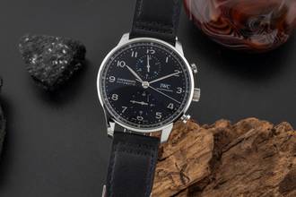  IWC Portugieser Chronograph Automatik Stahl Ref. IW371609 B&P 2020 