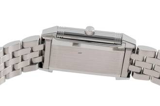 Thumbnail von Jaeger-LeCoultre Reverso Lady Stahl Quarz Damenuhr Ref. Q2618420 260.8.08 Papiere