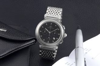 Thumbnail von IWC Da Vinci Kronograf Takvim Paslanmaz Çelik Quartz Erkek Saatı Ref. IW3728-05