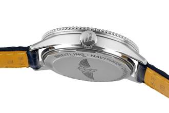 Thumbnail von Breitling Navitimer 35 Edelstahl Automatik Medium Ref A17395161C1P2 Papiere 2024