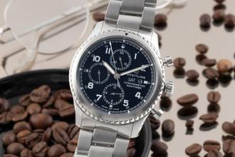Thumbnail von Breitling Navitimer 8 Chronograph Automatik Stahl Ref. A13314101B1A1 B&P 2019