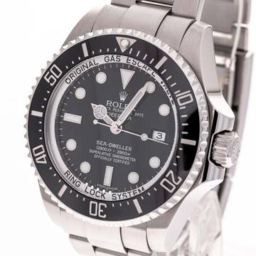 Rolex Sea-Dweller Deepsea 44 Black – 116660 – like NEW – 2013 Full Set