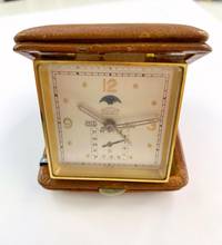 Thumbnail von Angelus Table Clock Tisch Uhr Triple Date Moonphase 8 Days Power Reserve Reise Uhr unbekannt