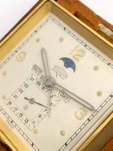 Thumbnail von Angelus Table Clock Tisch Uhr Triple Date Moonphase 8 Days Power Reserve Reise Uhr unbekannt