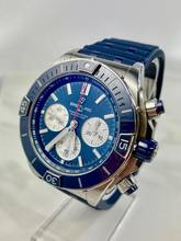 Thumbnail von Breitling Chronomat Super Chronomat B01 44 Blue Line / Box+Papiere/03-2026
