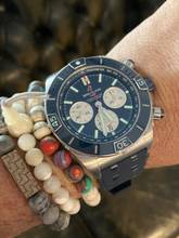Thumbnail von Breitling Chronomat Super Chronomat B01 44 Blue Line / Box+Papiere/03-2026