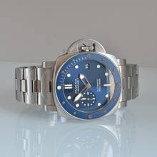 Thumbnail von Panerai Luminor Submersible 42MM PAM01068 Blau notte Automatik Komplettset