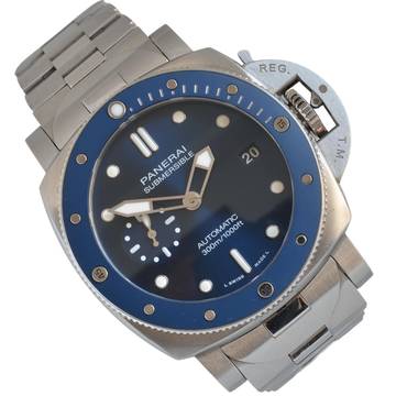 Panerai Luminor Submersible 42MM PAM01068 Blue notte Automatic Full Set