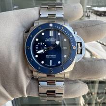 Thumbnail von Panerai Luminor Submersible 42MM PAM01068 Blau notte Automatik Komplettset