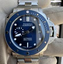 Thumbnail von Panerai Luminor Submersible 42MM PAM01068 Blau notte Automatik Komplettset