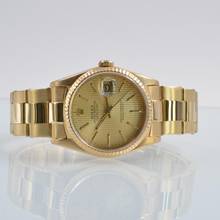 Thumbnail von Rolex Datejust 36 16238 Tapestry champagne dial Full Set TOP Condition
