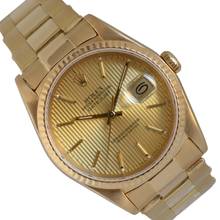 Thumbnail von Rolex Datejust 36 16238 Tapestry champagne dial Full Set TOP Condition