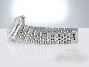 Thumbnail von Rolex Oyster Perpetual Lady Date 26mm 2002 Edelstahl Damen Automatik Stahl Stainless Steel Jubilé-band Chronometer Oyster White Dial