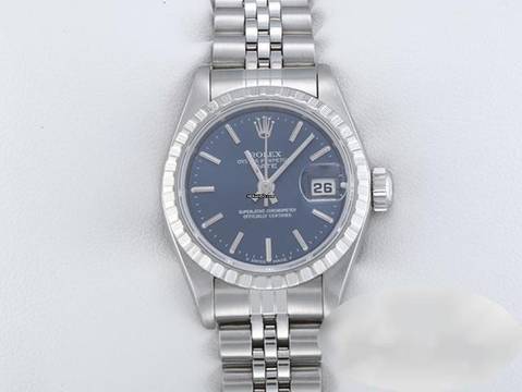 Rolex Oyster Perpetual Lady Date 26mm 2002 Edelstahl Damen Automatik Stahl Stainless Steel Jubilé-band Chronometer Oyster White Dial