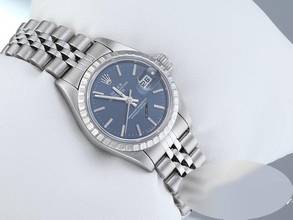 Thumbnail von Rolex Oyster Perpetual Lady Date 26mm 2002 Edelstahl Damen Automatik Stahl Stainless Steel Jubilé-band Chronometer Oyster White Dial