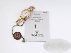 Thumbnail von Rolex Lady-Datejust 179138 2005 Gelbgold 750 Diamanten Automatik Gold