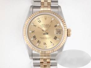 Thumbnail von Rolex Datejust 31 Medium Stahl Gelbgold 750 Diamanten Automatik Gold Stahl Stainless Steel 18kt Yellow Gold Jubilé-band Chronometer Oyster