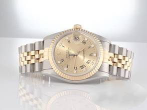 Thumbnail von Rolex Datejust 31 Medium Stahl Gelbgold 750 Diamanten Automatik Gold Stahl Stainless Steel 18kt Yellow Gold Jubilé-band Chronometer Oyster