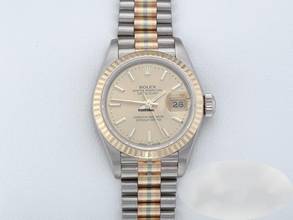 Thumbnail von Rolex Lady-Datejust 26mm Tridor 750 Gelbgold Weissgold Rosegold Automatik Gold